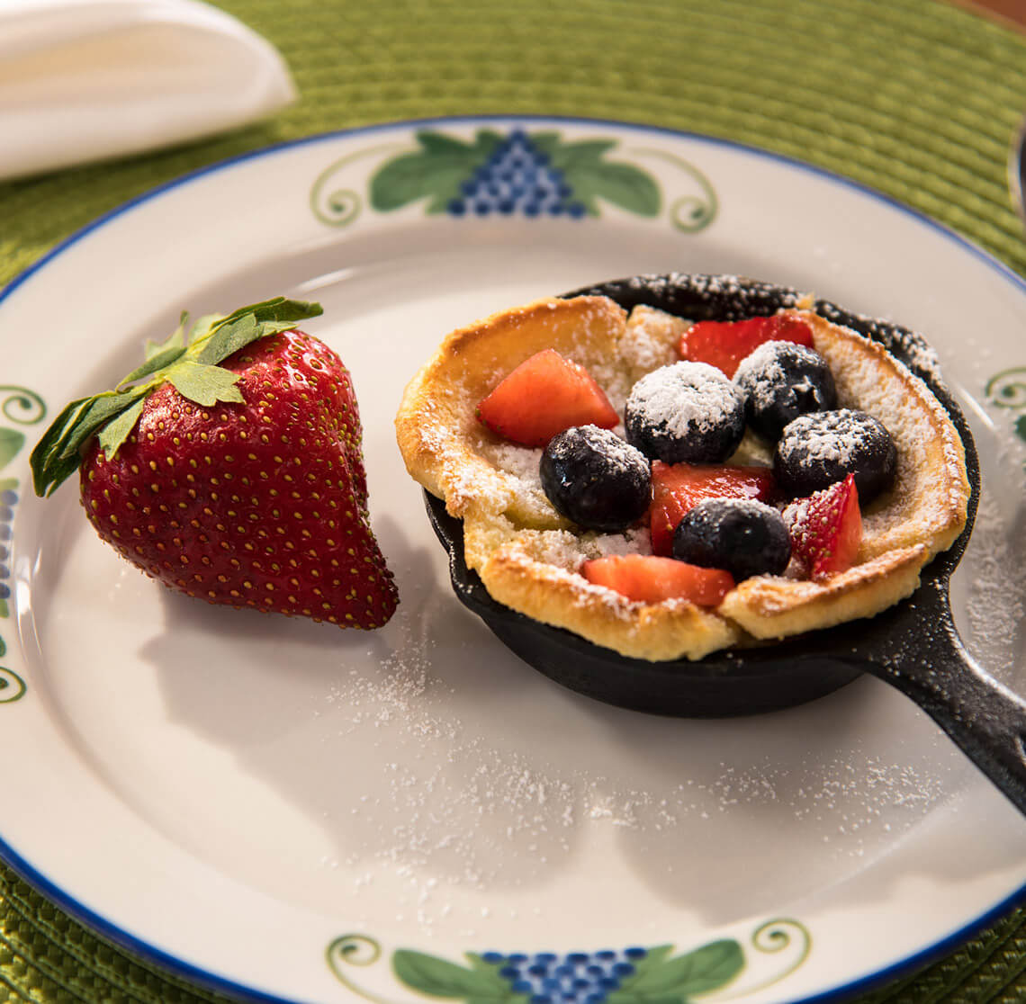 Breakfast at our Kennebunkport, Maine B&B