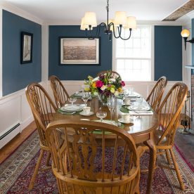 Our Kennebunkport B&B dining room